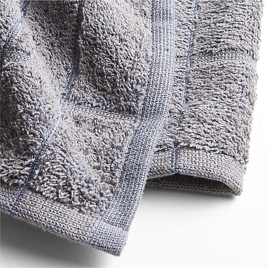 Oversized Recycled Cotton Blend Grey Utility Kitchen Towel