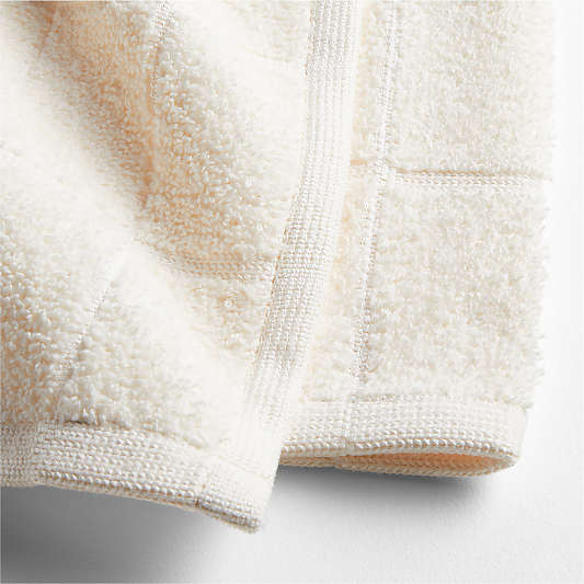 Oversized Recycled Cotton Blend White Utility Kitchen Towel