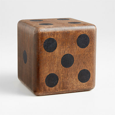 View Oversized Wooden Dice details