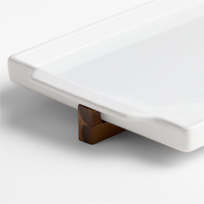 Oven-to-Table Sheet Pan with Acacia Wood Trivet - image 3 of 6