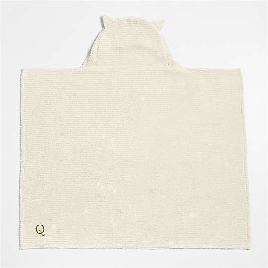 Owl 100% Organic Cotton Hooded Baby Towel