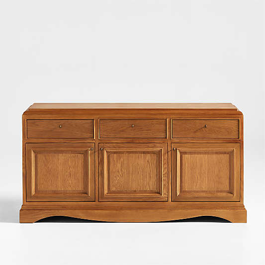 Modern Credenzas, Filing Wood File Crate & Barrel