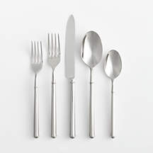 Oxford 5-Piece Flatware Place Setting | Crate & Barrel