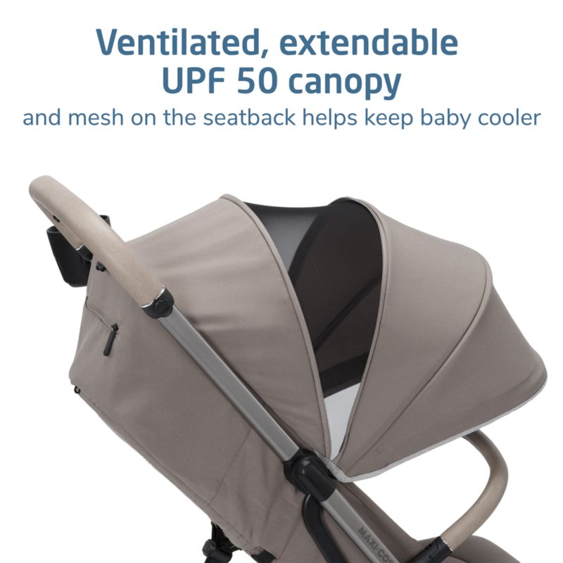 Maxi-Cosi Oxford Cabin Truffle Lightweight Travel Baby Stroller - image 10 of 12