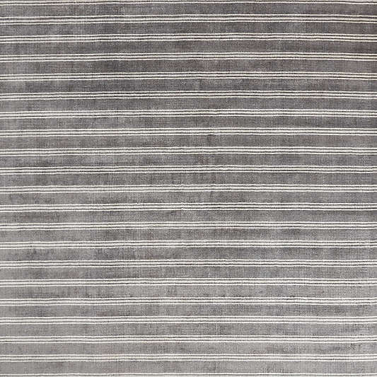 Oxford Performance Handwoven Carbon Grey Rug Swatch 12"x18"