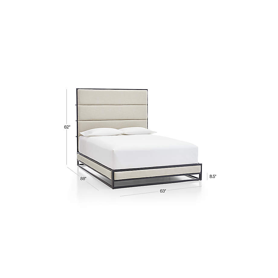 Crate and barrel oxford bed hotsell