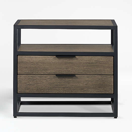 Oxford Shale 2-Drawer Nightstand
