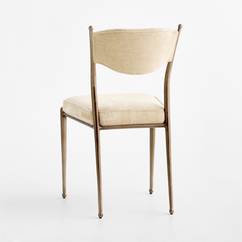 Oxley Metal Upholstered Dining Chair - image 4 of 6