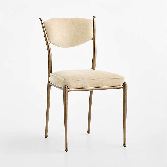 Oxley Metal Upholstered Dining Chair