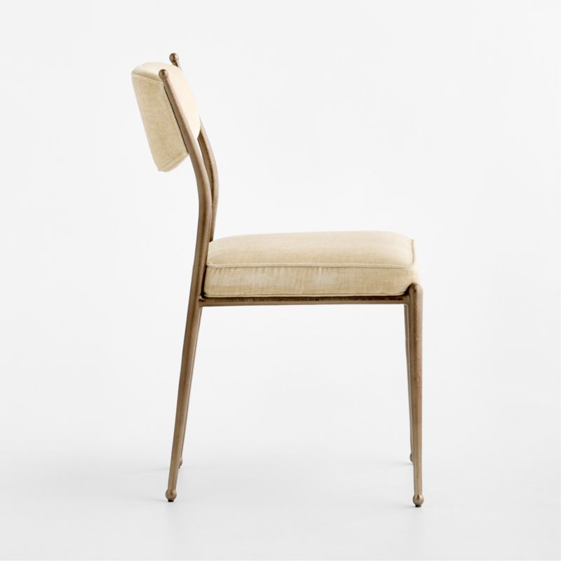 Oxley Metal Upholstered Dining Chair - image 3 of 6