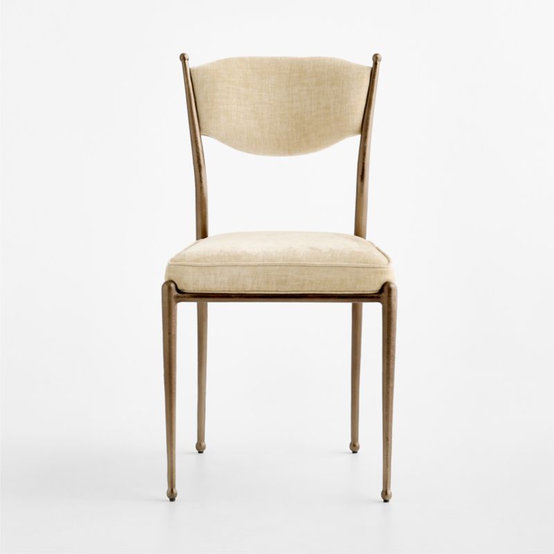 Oxley Metal Upholstered Dining Chair - image 2 of 6