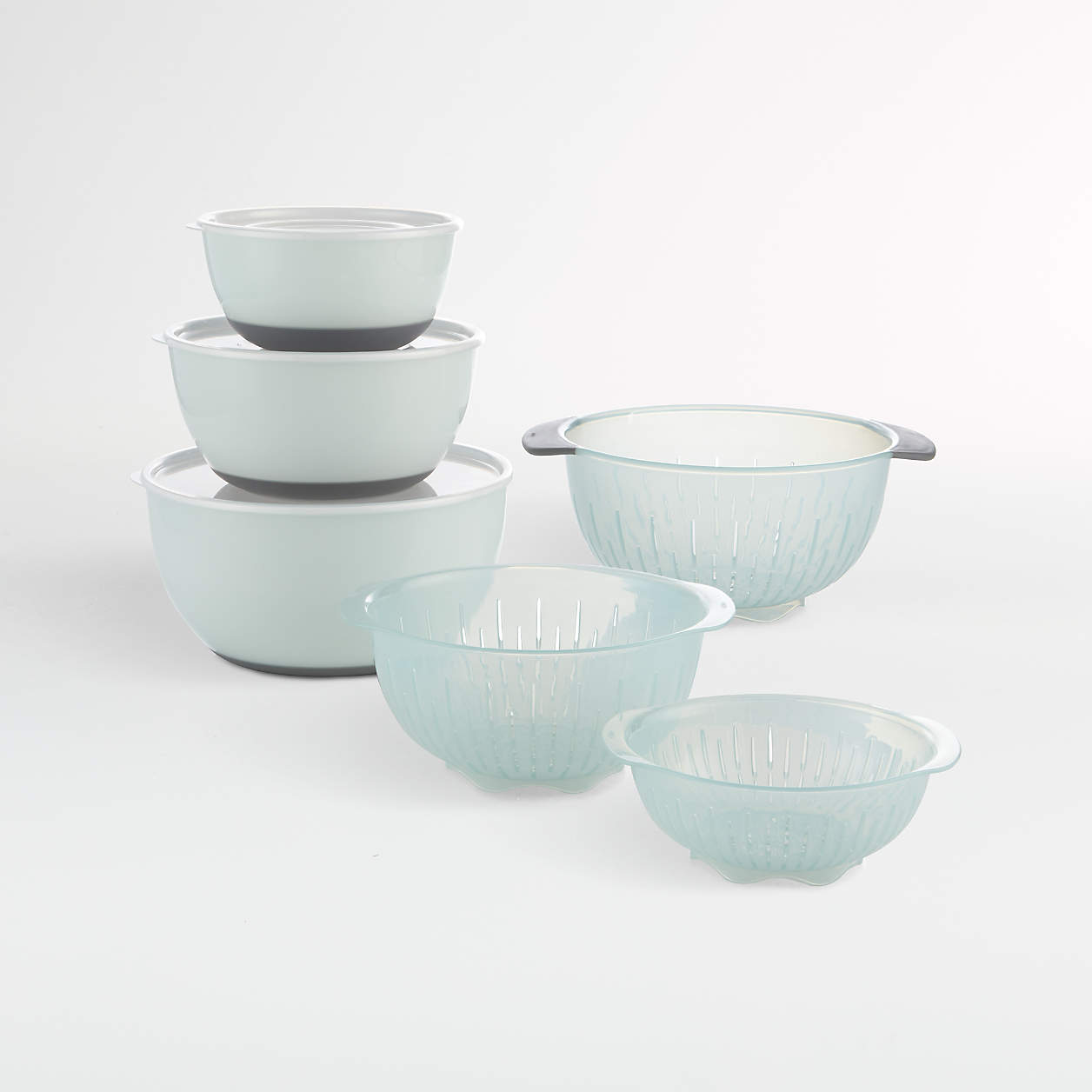 OXO ® 9-Piece Nesting Bowls, Colanders and Lids Set