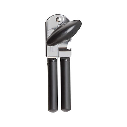 Steel Bottle Opener by OXO Good Grips :: Arthritis kitchen aid helps pop  off caps, or pierce the tops of cans