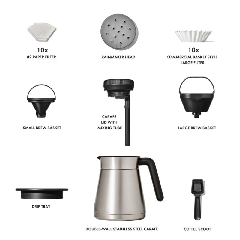 OXO ® 12-Cup Coffee Maker with Podless Single-Serve Function