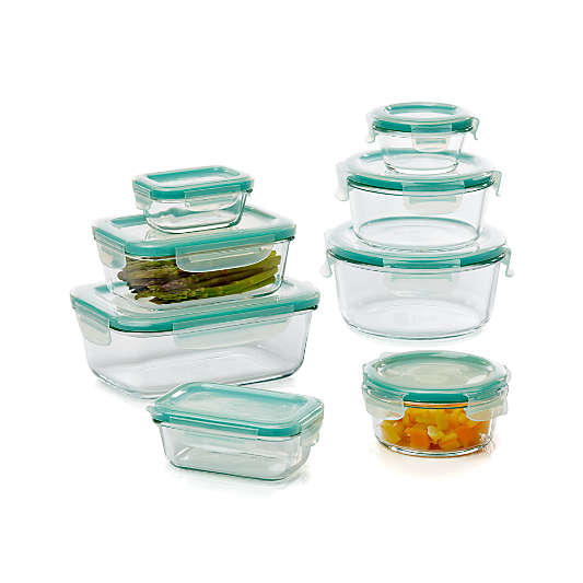 OXO ® Snap 30-Piece Glass/Plastic Food Storage Container Set