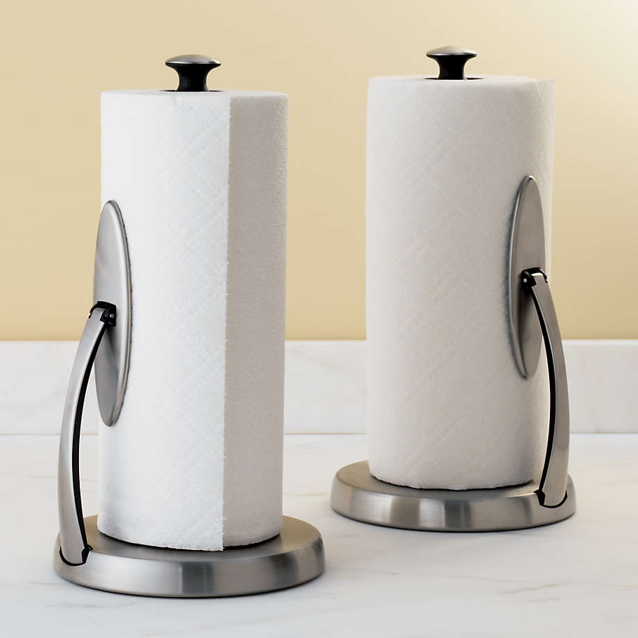 OXO Spring Arm Paper Towel Holder + Reviews | Crate & Barrel Canada