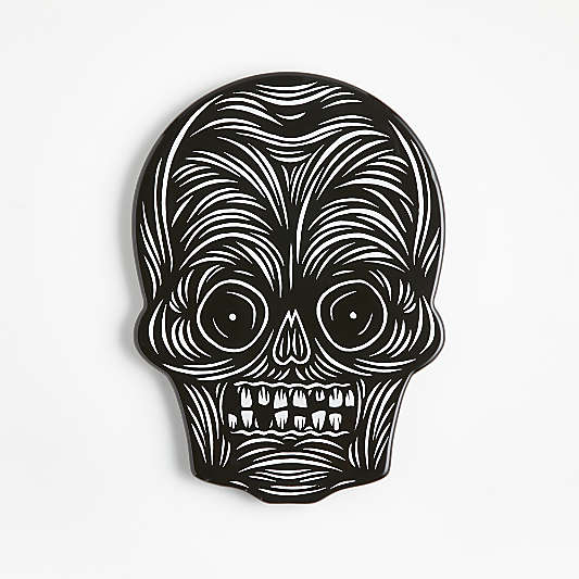 PATCH NYC Scary Skull Trivet