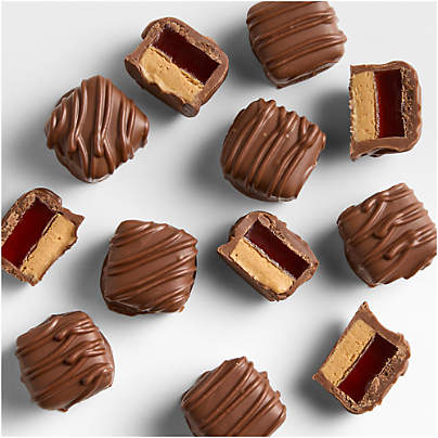 Peanut Butter & Jelly Chocolate Bites