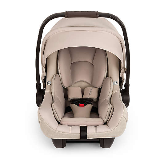 Nuna ® PIPA ™ aire rx Biscotti Brown Reclining Infant Car Seat + PIPA RELX Base