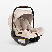 Nuna ® PIPA ™ aire rx Biscotti Brown Reclining Infant Car Seat + PIPA RELX Base