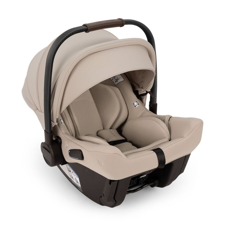 Nuna PIPA Urbn Biscotti Baseless Baby Car Seat + TRIV lx Next Stroller Travel System - image 6 of 8