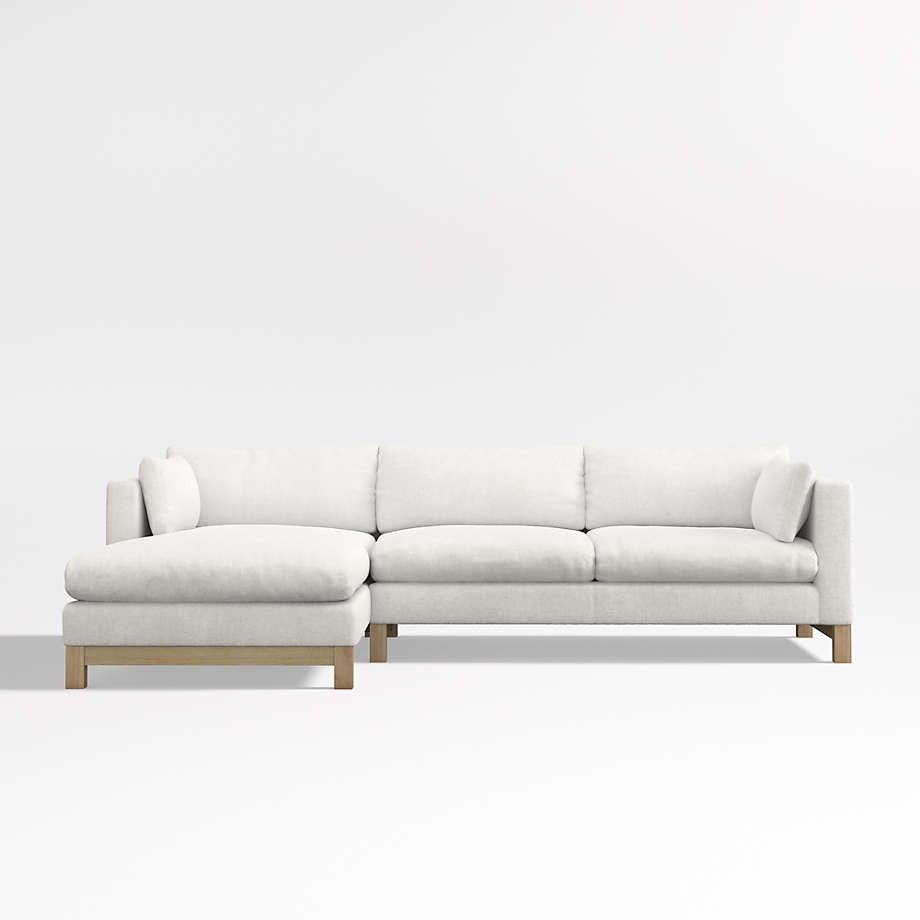 Pacific 2Piece DeepSeat Left Right Arm Chaise Sectional Sofa with