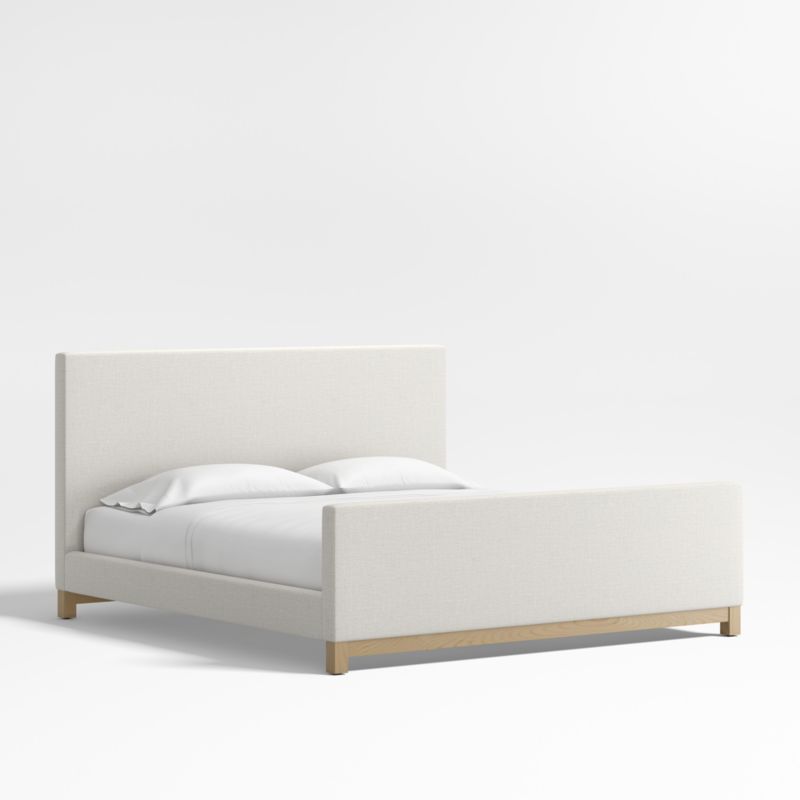 Pacific Ivory Upholstered King Bed - image 10 of 12