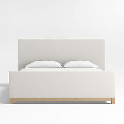 Pacific Ivory Upholstered King Bed