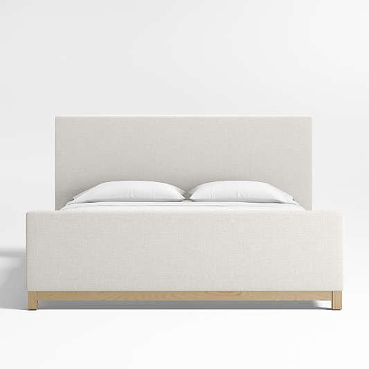 Pacific Ivory Upholstered King Bed