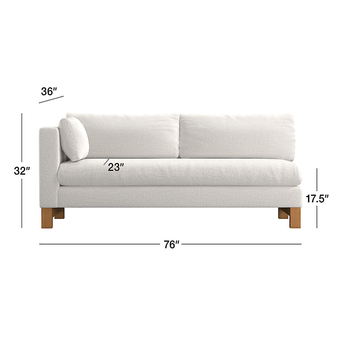 Pacific sectional crate and barrel deals