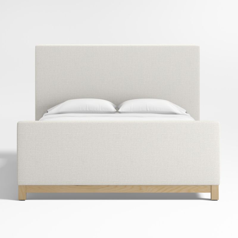 Pacific Ivory Upholstered King Bed - image 3 of 12