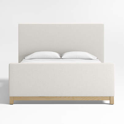 Pacific Ivory Upholstered Queen Bed