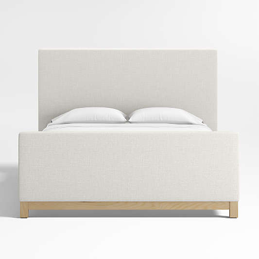 Pacific Ivory Upholstered Queen Bed