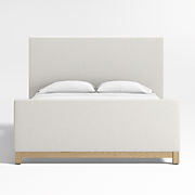 Pacific Ivory Upholstered King Bed