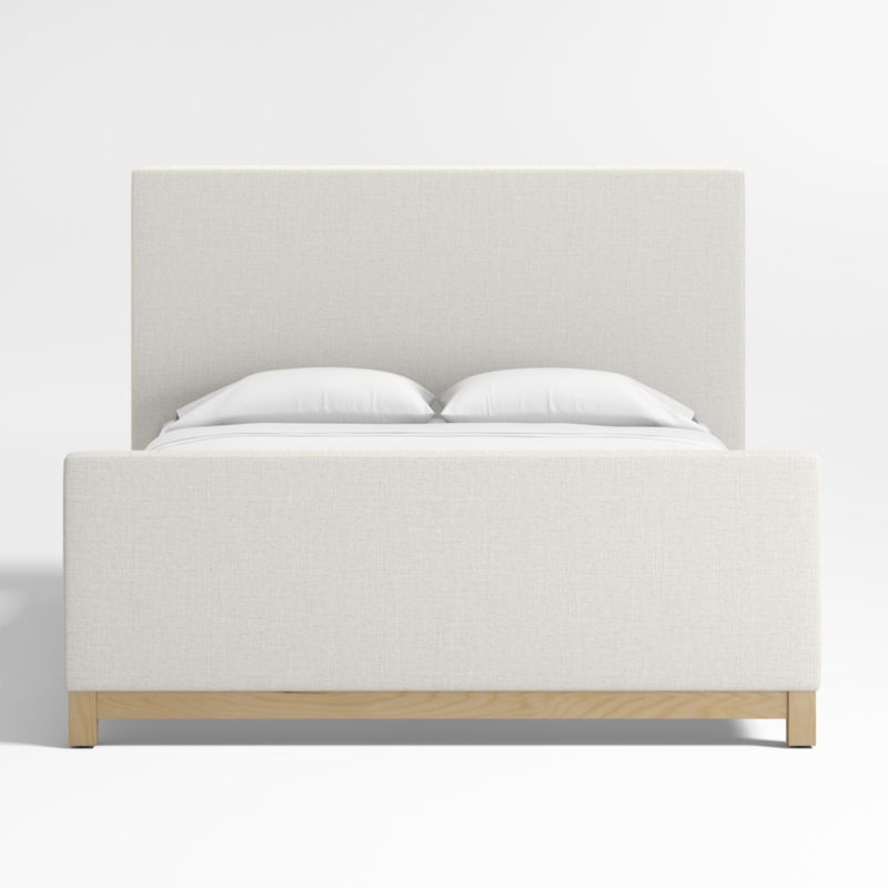 Pacific Ivory Upholstered King Bed