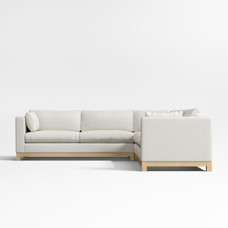 Pacific Wood 3-Piece Corner Sectional Sofa - image 7 of 11