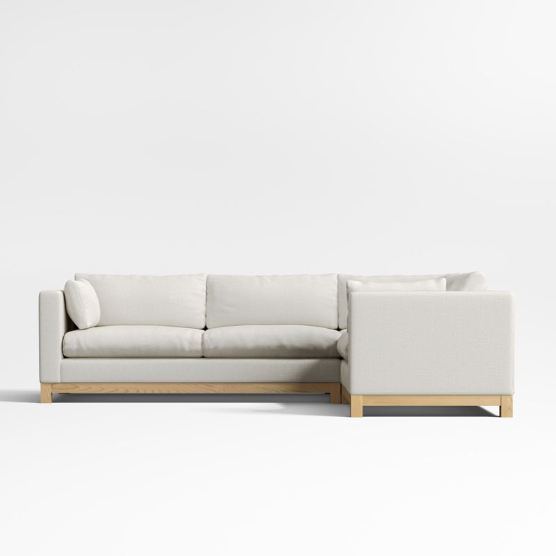 Pacific Wood 3-Piece Corner Sectional Sofa - image 6 of 9