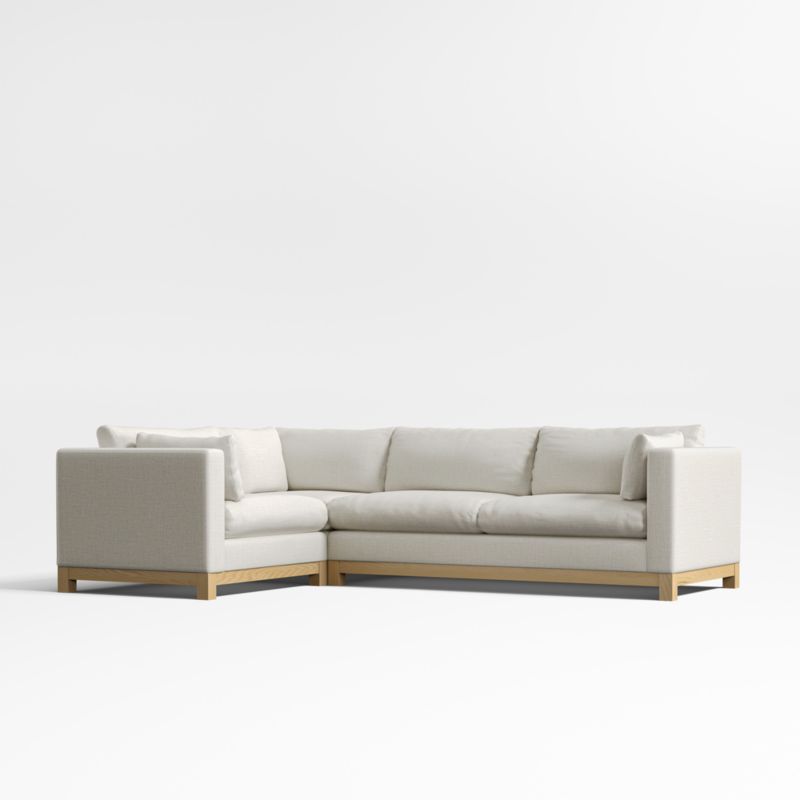 Pacific Wood 3-Piece L-Shaped Sectional Sofa - image 0 of 9