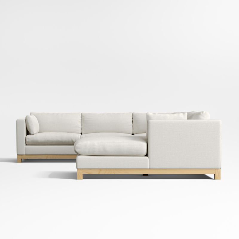 Pacific Wood 4-Piece L-Shaped Sectional Sofa - image 7 of 9