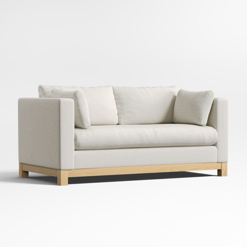 Pacific Wood Bench Apartment Sofa - image 6 of 9