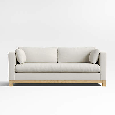 Pacific Wood Base 80" Bench Sofa