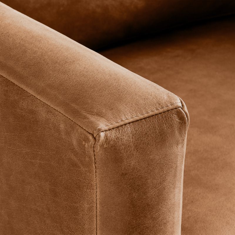 Pacific Wood Leather Chair - image 6 of 8