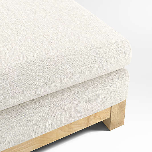 Pacific Wood Base 36" Ottoman
