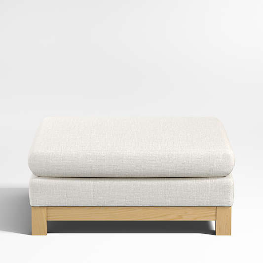 Pacific Wood Ottoman