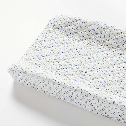 Painted Pasture Organic Cotton Baby Changing Pad Cover