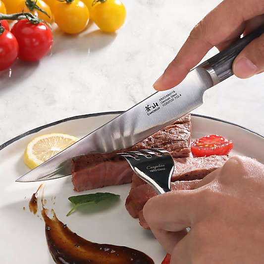 Cangshan ® 4-Piece Pakkawood Steak Knife Set in Presentation Box