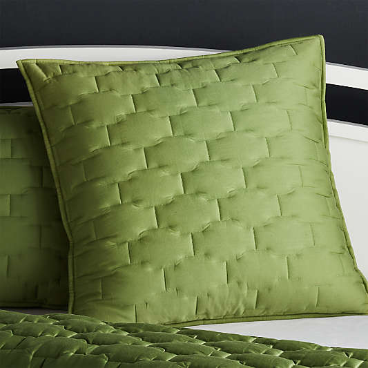 Palazzo Green Euro Pillow Sham