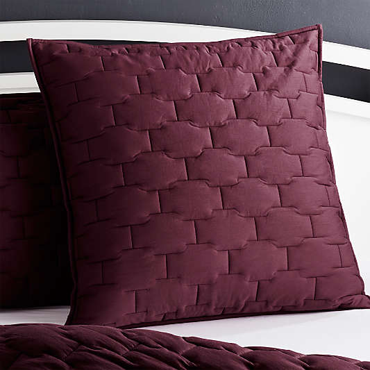 Palazzo Plum Euro Sham