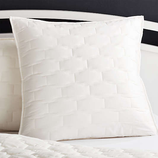 Palazzo White Euro Sham