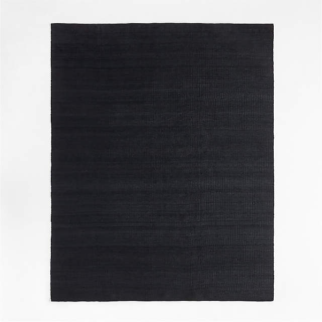 Sophia Flatweave Black/Brown Area Rug AllModern Rug Size: Rectangle 7'10 x 10